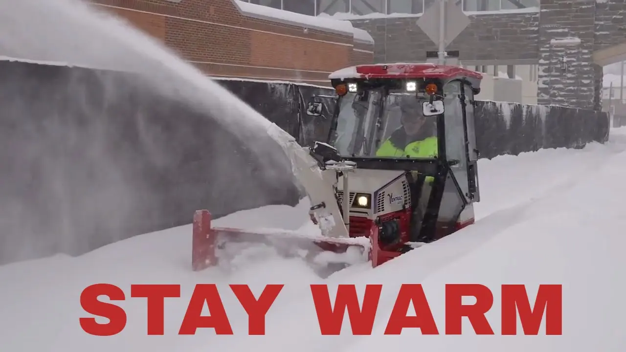 Winter Cab Overview for the Ventrac Sidewalk Snow Tractor
