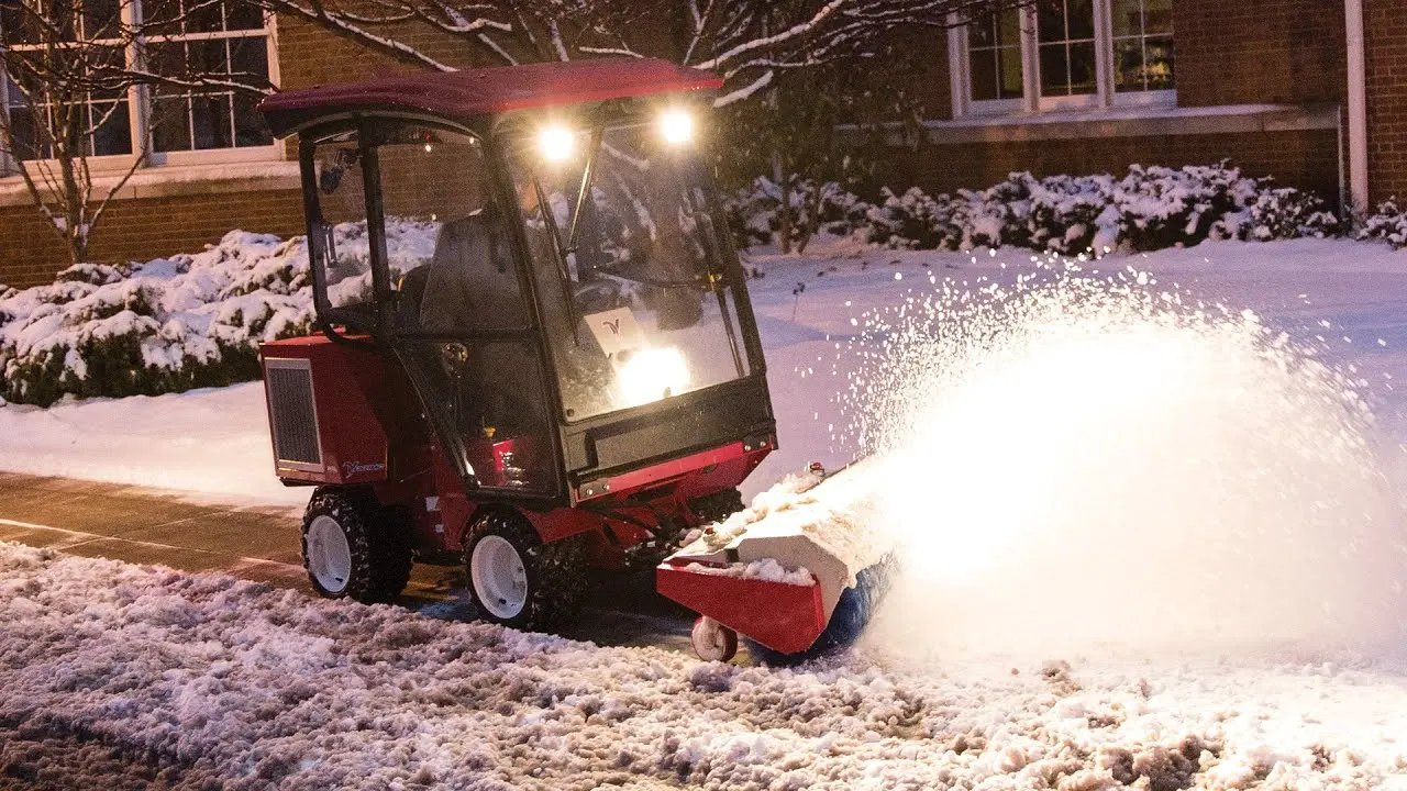 Sidewalk Snow Management by Ventrac