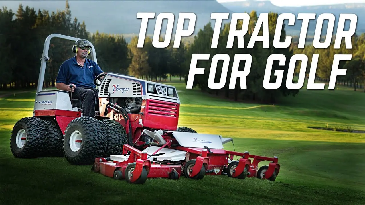 1 Tractor for Golf Course Versatility