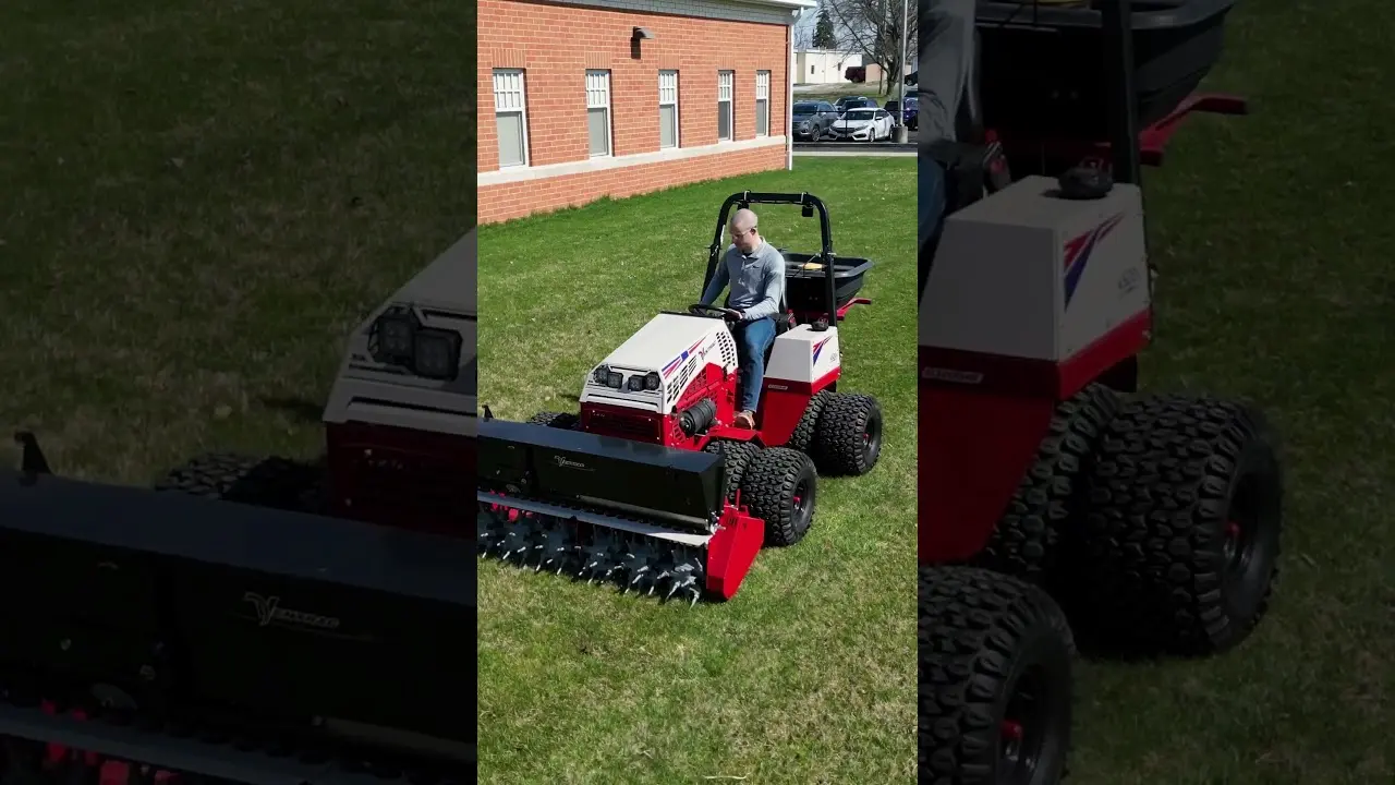 Boost Soil Health and Lawn Growth with Ventracs AERAvator