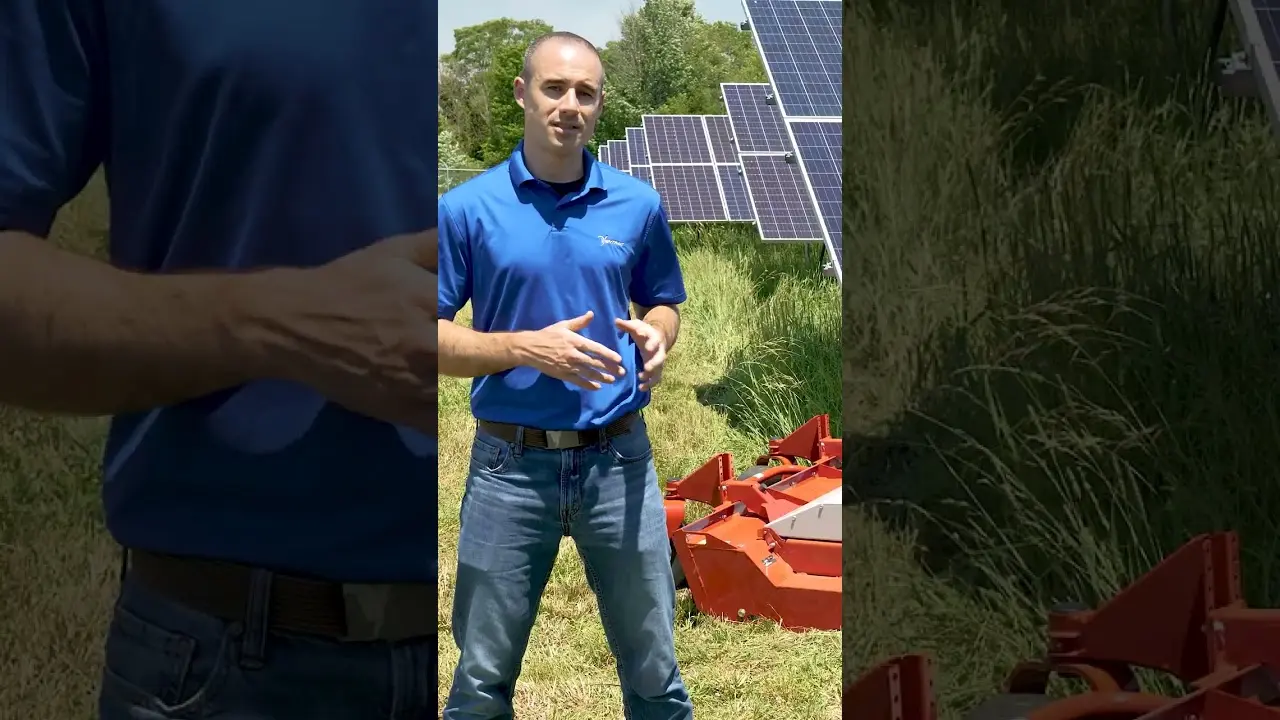 Maneuverable and Efficient  Ventrac for Solar Fields