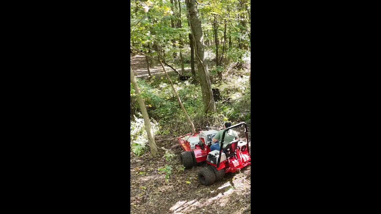 Brush Beware  New Ventrac Brush Cutter