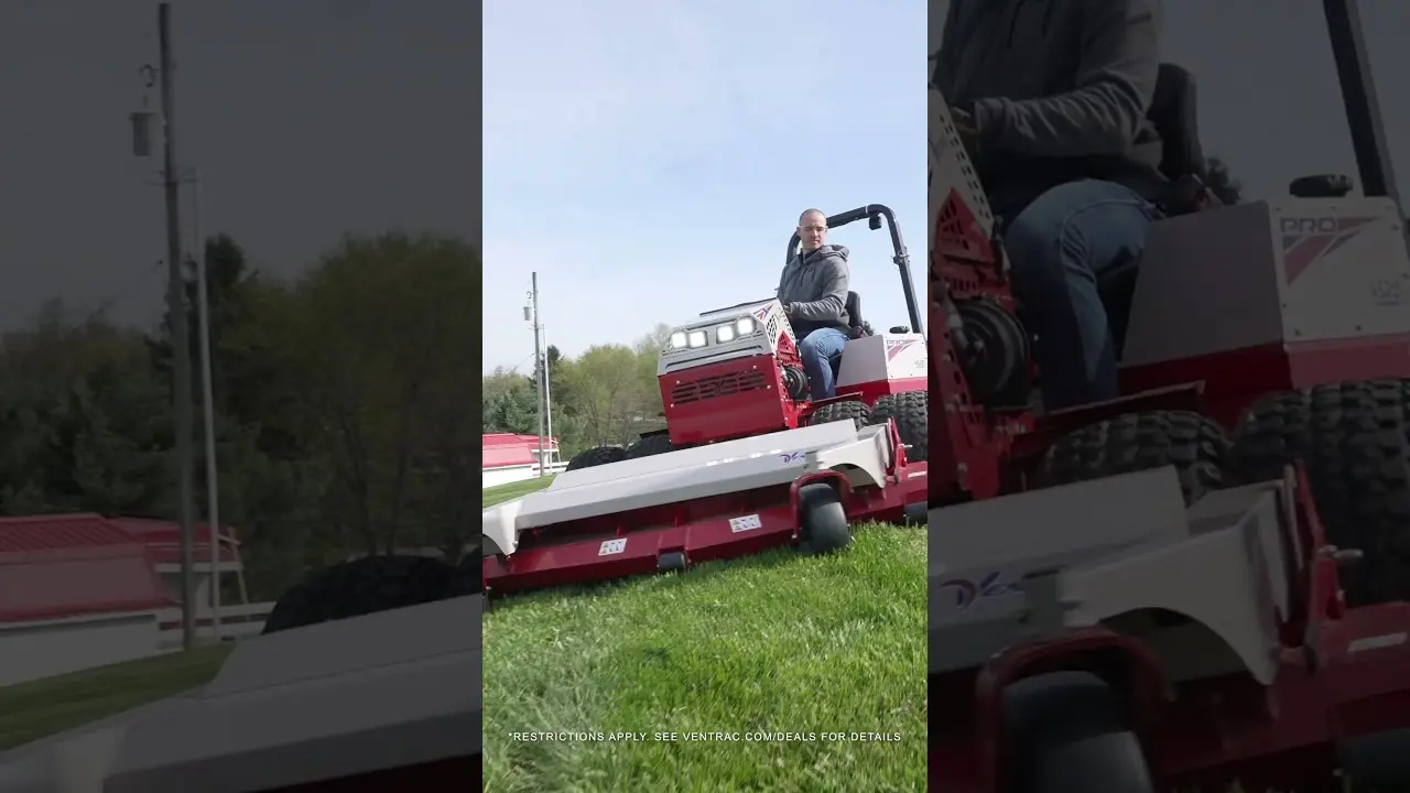 Save Big This Season: 2000 OFF Ventrac Tractors  Attachments