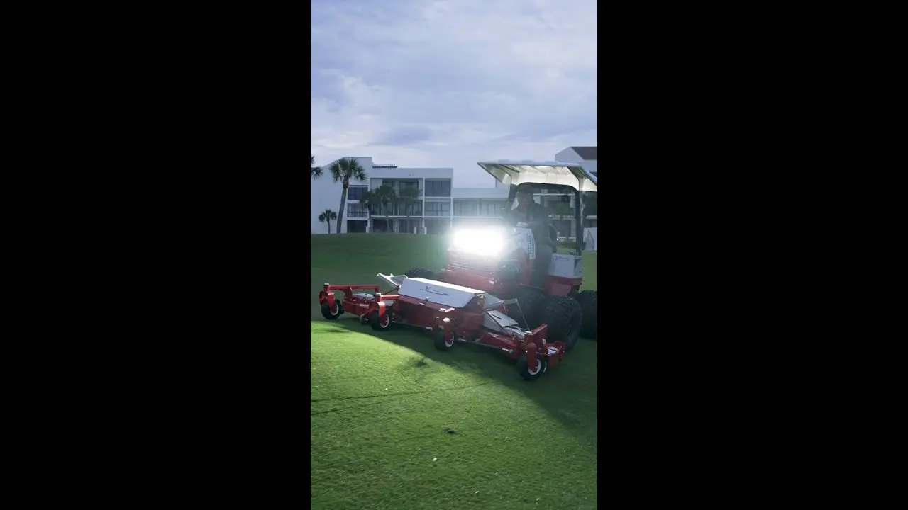 Ventrac on the Golf Course