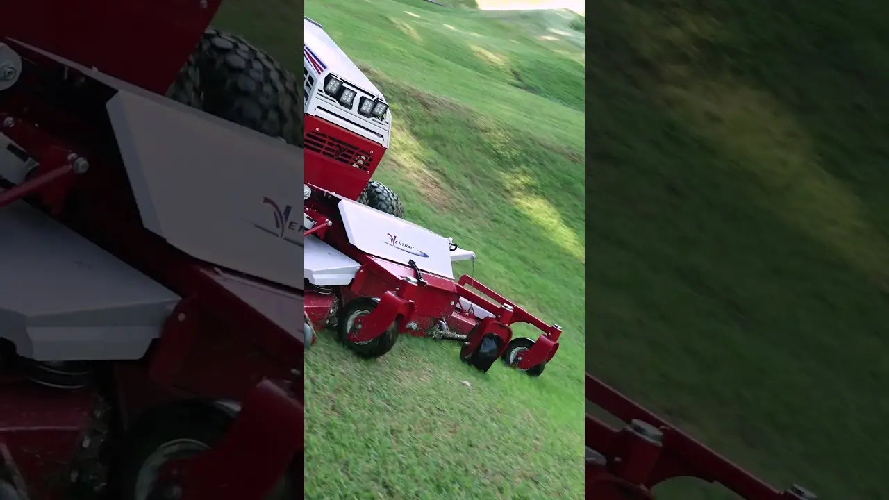 Unique Golf Course Mowing with Ventrac
