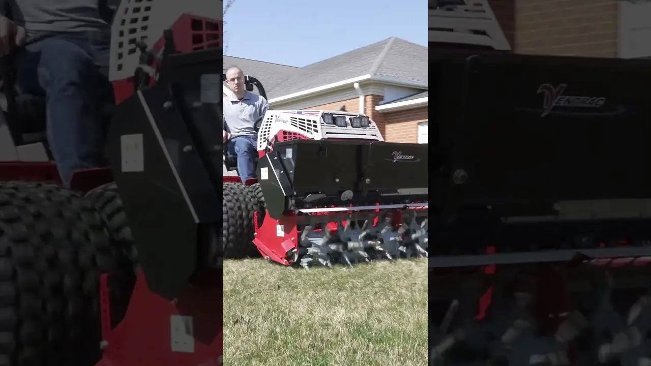 Achieve Healthier Grass with AERAVating and Overseeding