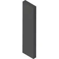 06.0071-2IN Velcro, Loop 1/2" Black x 2"