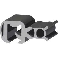 06.0072 Trim, Seal Double Bulb 3/16"