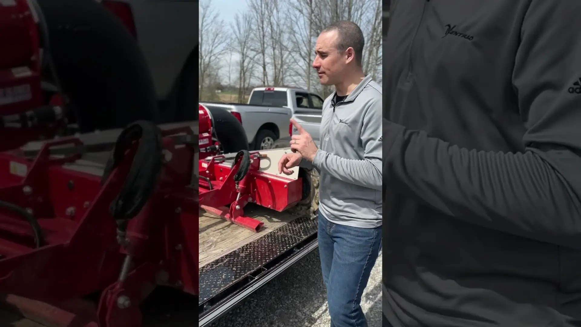How to Trailer The Wide Area Mower