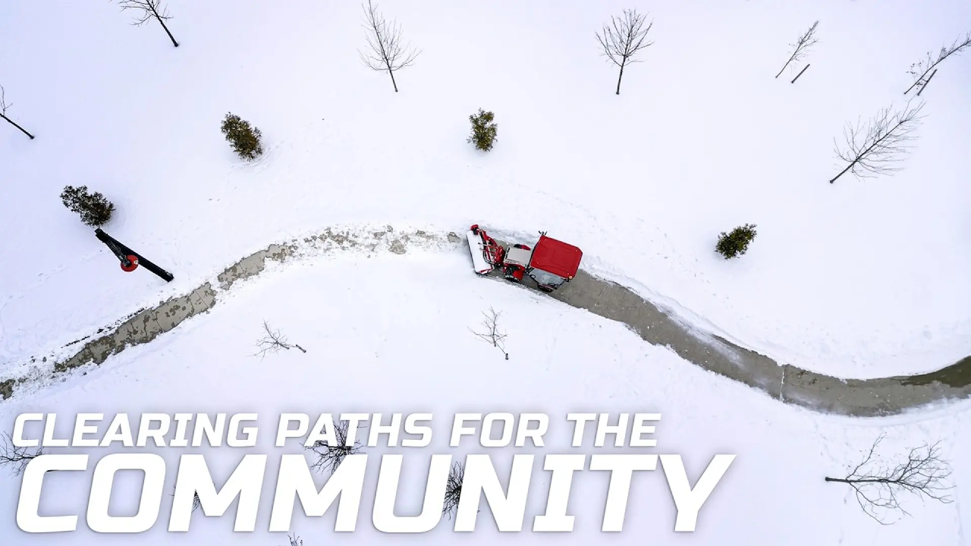 Winter Storm Snow Removal  Ventrac Equipment