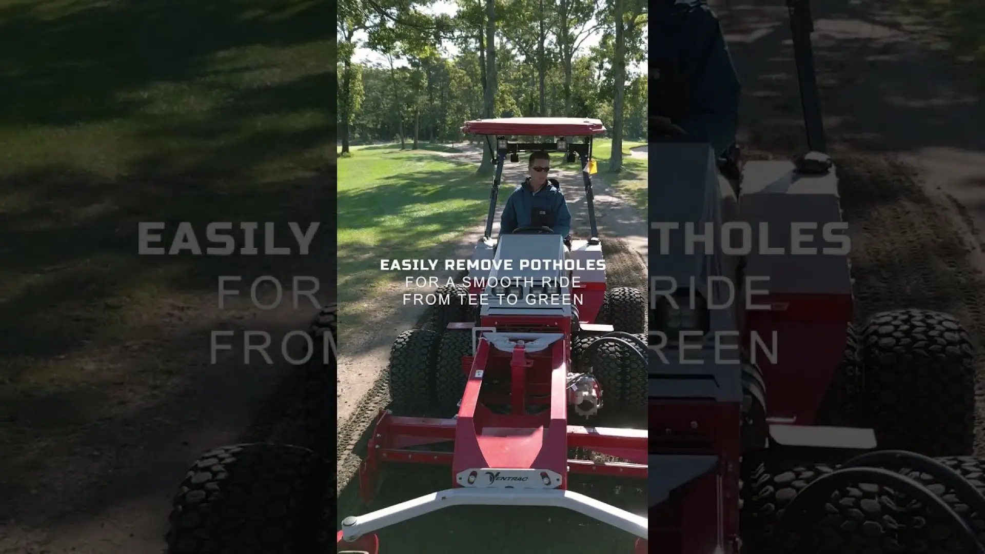 Transform Your Course  PotholeFree Cart Paths Using the Power Rake