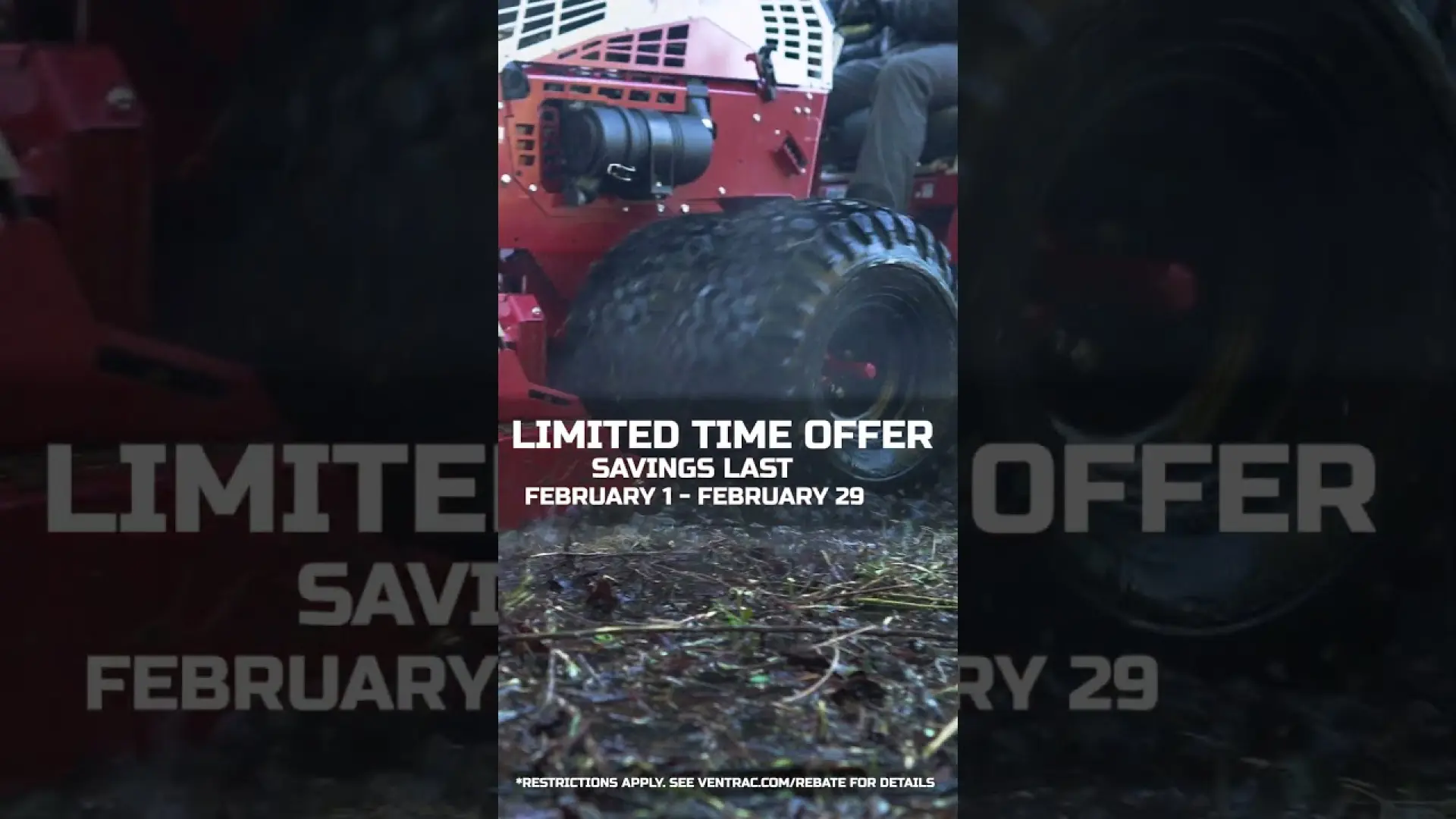 February Ventrac Rebate Available Now