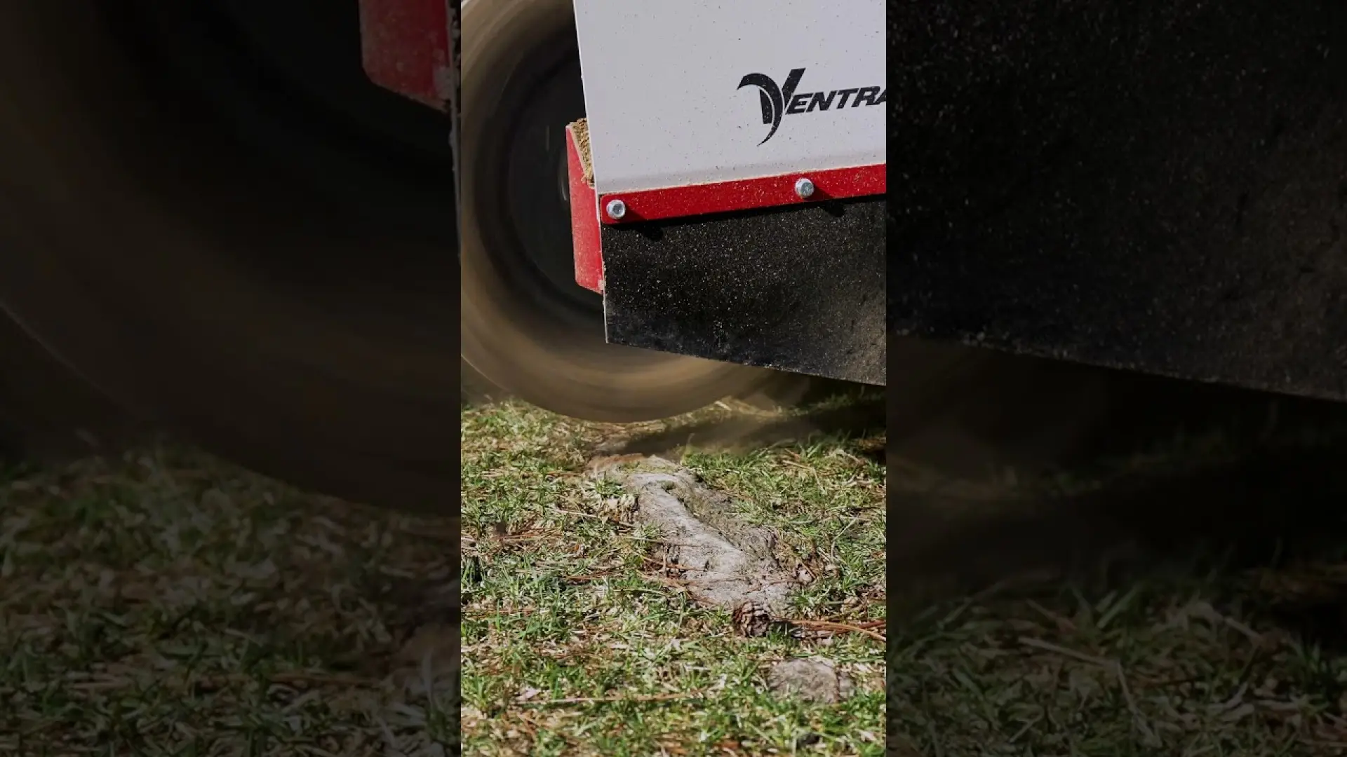 Save Your Mower Grind Down Stump Roots With the Ventrac Stump Grinder