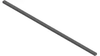 06.0081-34.25IN Weatherstrip, 3/4 x 3/4 Foam x 34-1/4"