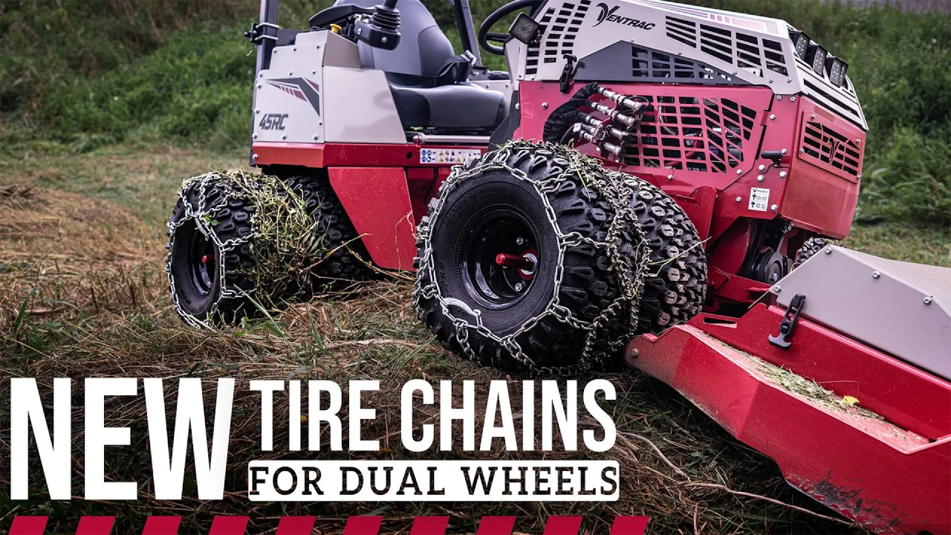 New Tire Chains  Choosing the Best Configuration for your Ventrac