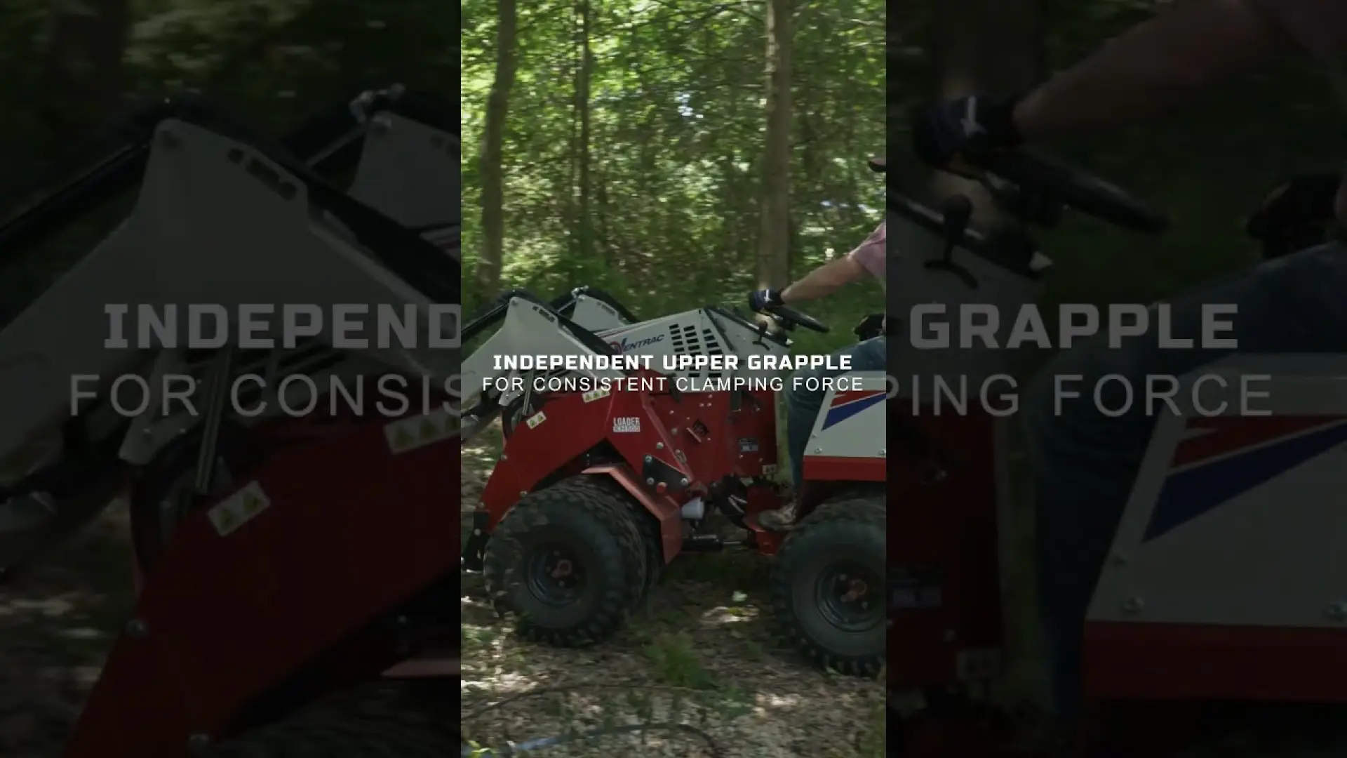 Transport Uneven Logs and Brush With the Ventrac Grapple