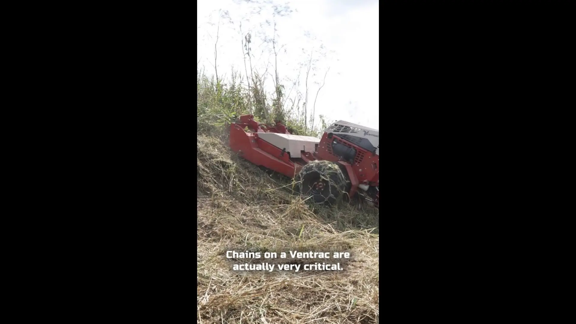 Ventrac Dual Wheel Tire Chain Option