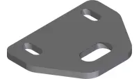 07.0100012 Plate, Striker Mount