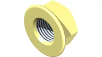 07.0100018 Nut, 3/8 Flange Locking GR 8
