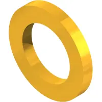 07.0100026 Washer, Hinge - Flat Brass