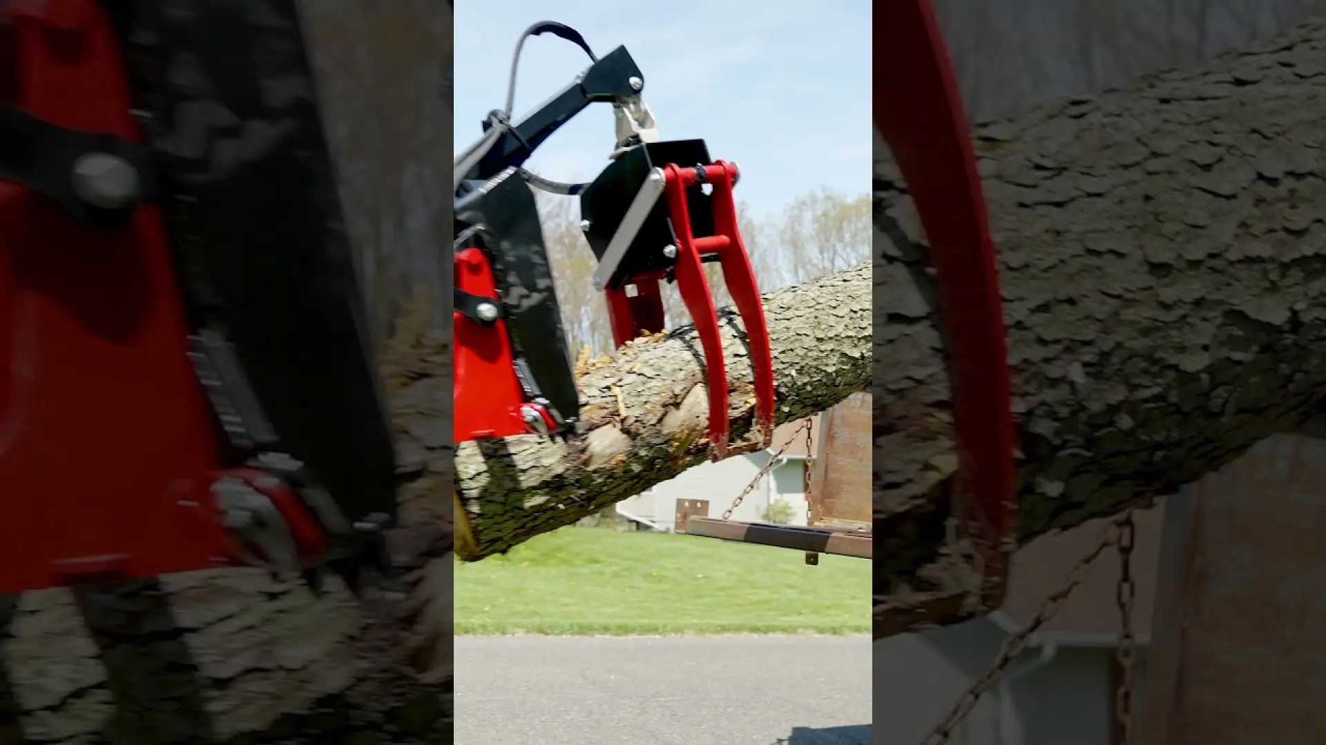 One Tractor Removes Stump Start to Finish