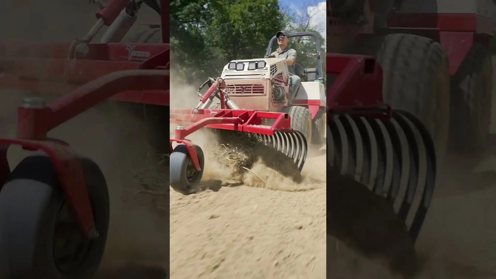 Part 1  New Lawn Installation with Ventrac