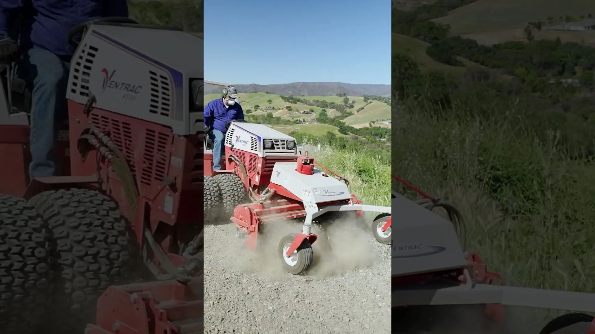 California Homeowner Prevents Home Loss with Ventrac