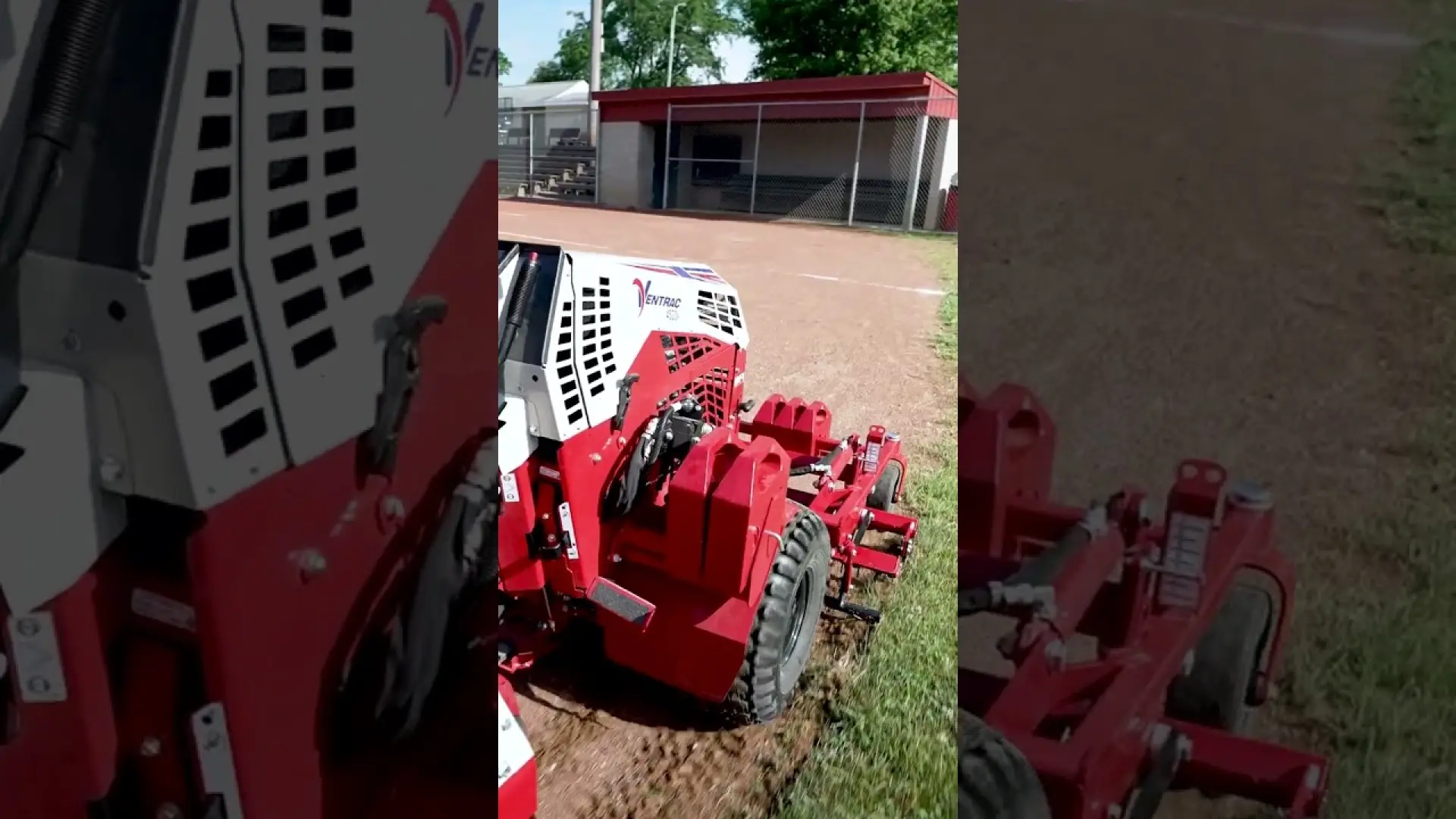 Maintain Ballfields With One Tractor