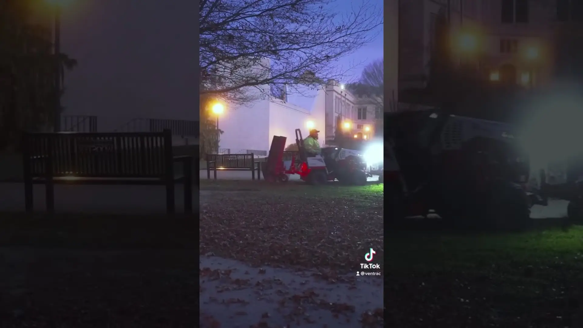 Satisfying Leaf Cleanup Timelapse