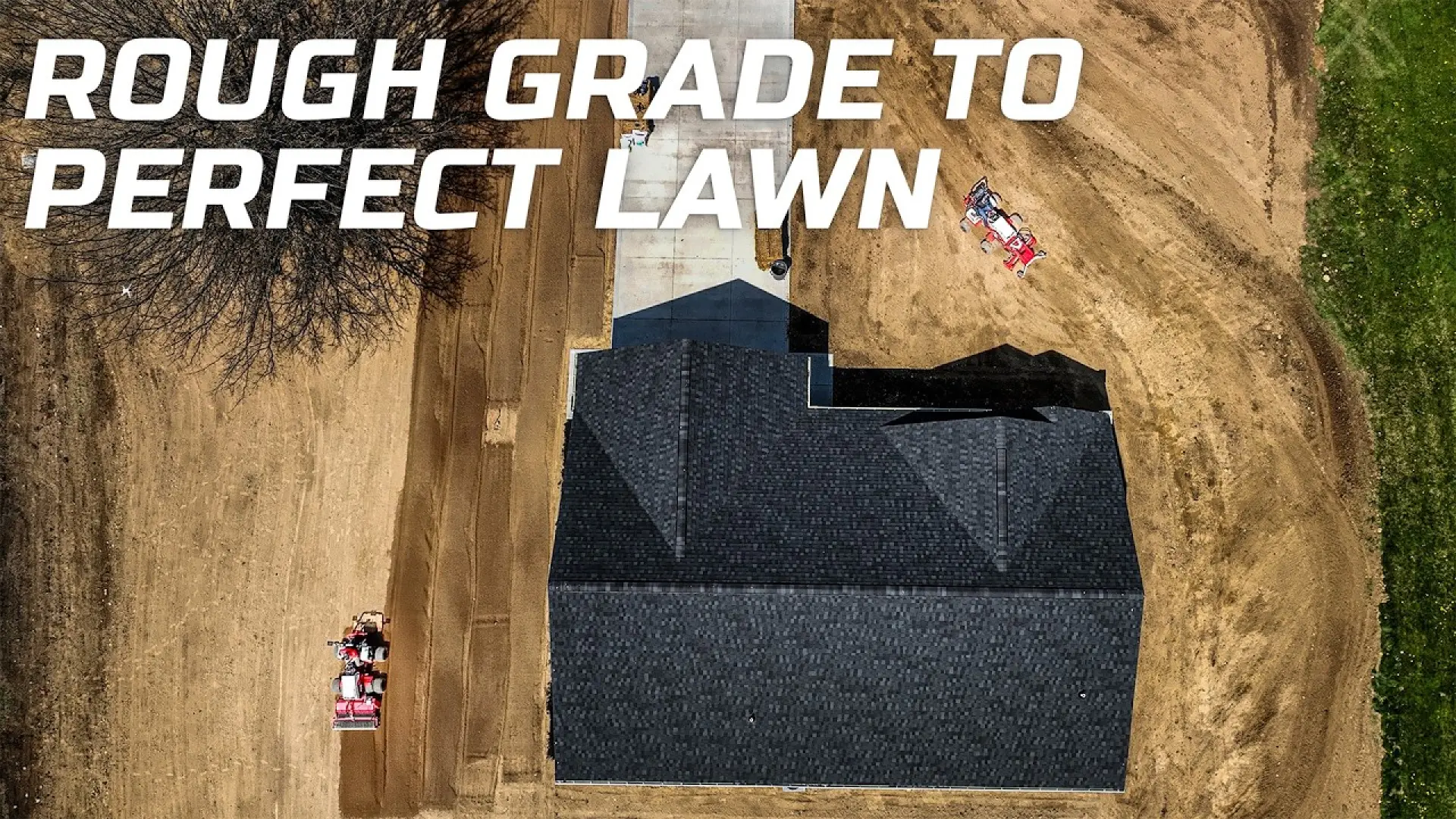 2 Tractors 5 Attachments: 1Day Total Lawn Transformation