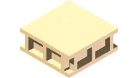 07.010017 Roof Spacer, Cardboard