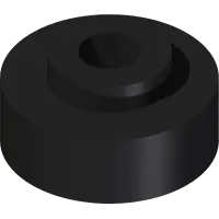 07.0100381 Bushing, Neoprene 8MM Black