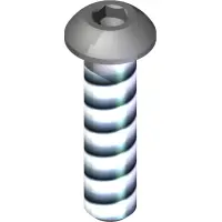 07.0100441 Screw, Button Head 1/4 x 1"