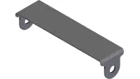 07.0100487 Plate, Roof Mount - 5-3/4"
