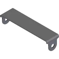 07.0100487 Plate, Roof Mount - 5-3/4"