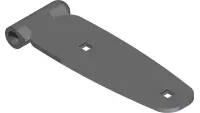 07.0101148 Weldment, Door Hinge Left