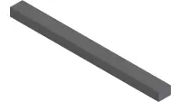 07.0101353 Ndax, 1/2" x 9"