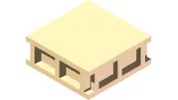07.0101616 Block, Spacer Roof/Headliner
