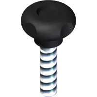07.0102058 Knob, 1/4-20 x 1" 4-lobe