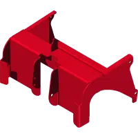 Frame, Rear Drag Hitch