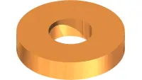 07.22116 Spacer, 3/8 ID x 1 OD x 3/16