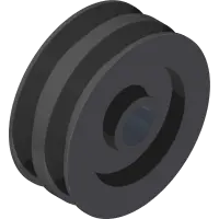 83.0055 Pulley, 2BK50 25MM Bore