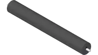80.0386 Roller, Rear 7"