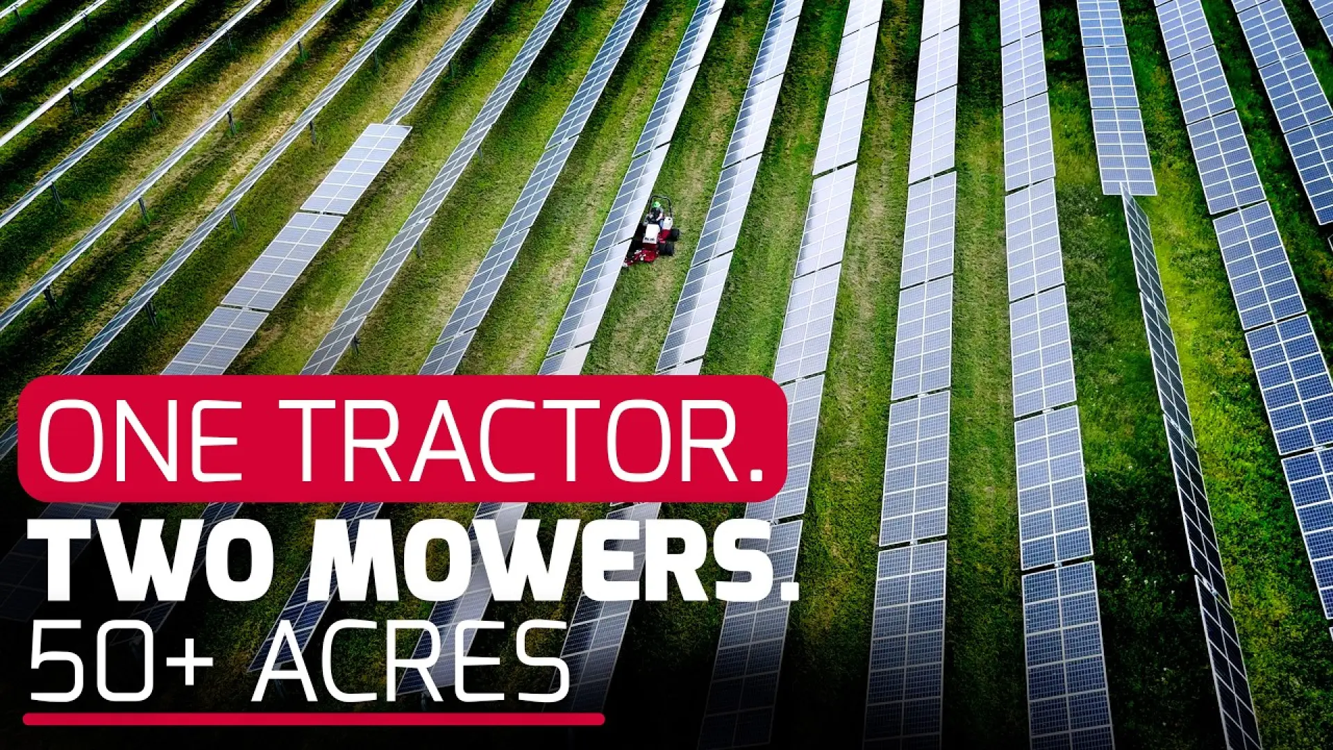 The Equipment Contractors Need for Solar Farm Mowing