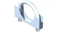 11.0039 Clamp, Exh. 5/16 x 1 1/2 Asm.