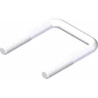 11.0053 U-Bolt, 3/8-16 2-1/16" ID SQ Bend