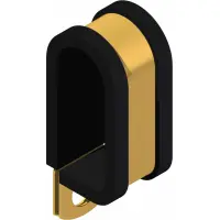 11.0071 Clamp, Cushioned 3/4" 2-Tube