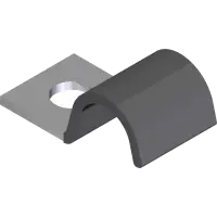11.0072 Clamp, 1/2 Loop Vinyl