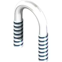 11.0081 U-bolt, 3/8-16 Pipe Size 1/2"