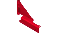 62.1433 Frame, Brush Mount Wing Left